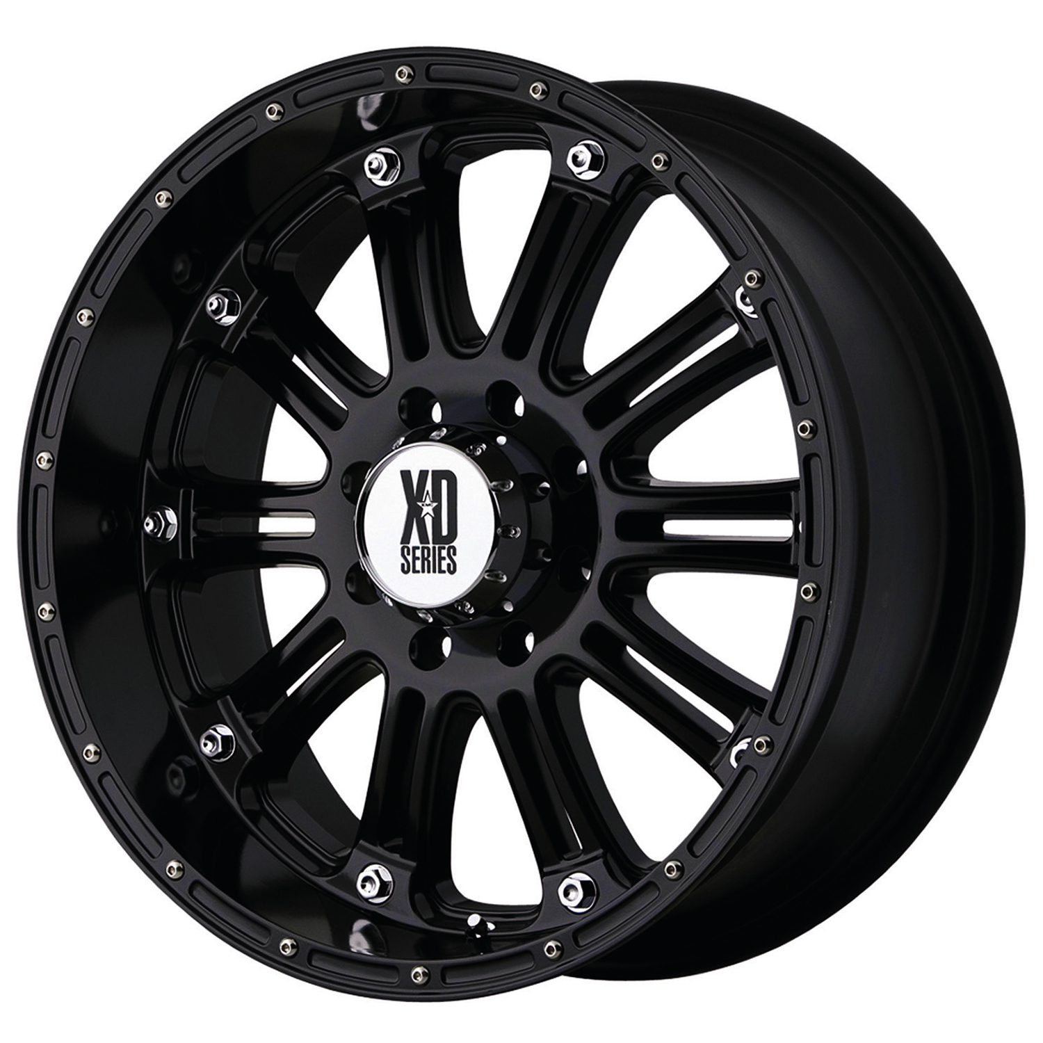 XD Series Hoss 16x8 5x114.3 0et Gloss Black Wheel