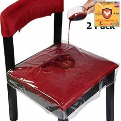 Laminet Cover Company Clear Vinyl Chair Protectors Set