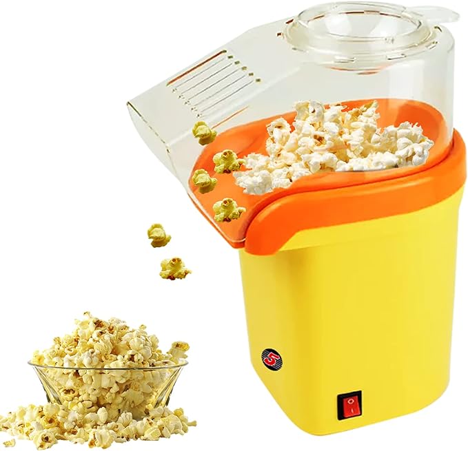 5 Core Popcorn Machine Hot Air Electric Popper Kernel Corn Maker Bpa Free No Oil POP Y