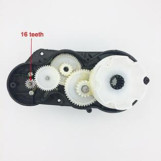 Branded 570 rpm Gearbox With 65w High Torque 12v Dc Motor For Kids Ride Durable New
