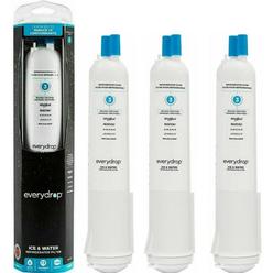 EveryDrop 3 Pack Everydrop by Whirlpool Ice and Water Refrigerator Filter 3, EDR3RXD1