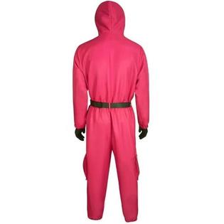 Squid Game Costume Jumpsuit with Glove and Belt