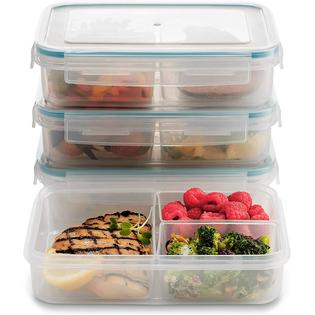 komax Komax Biokips Set Of 3 Lunch Containers | 37-Oz Compartment