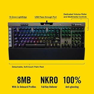 Chna Corsair K95 Rgb Platinum Mechanical Gaming Keyboard 6x Programmable Macro Keys Chna Corsair K95 Rgb Platinum Mechanical Gaming Keyboard 6x Programmable Macro Keys
