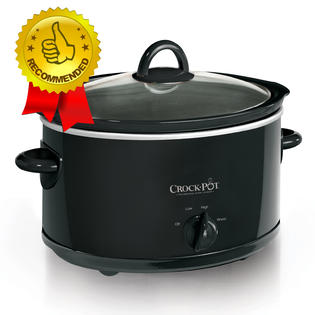 SCV400 SS Crock Pot  4 Quart Manual Slow  Cooker  Stylish  SCV400 SS Crock Pot  4 Quart Manual Slow  Cooker  Stylish