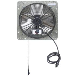 Iliving Ilg8sf14v T Power Exhaust Shutter Attic Garage Grow Fan 850 Cfm 14 In With 3 Speed Thermost