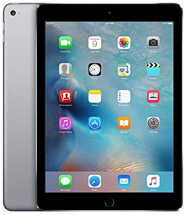 Apple Refurbished Apple iPad Air 2 A1567 (WiFi + Cellular Unlocked) 64GB Space Gray (Refurbished Grade B)