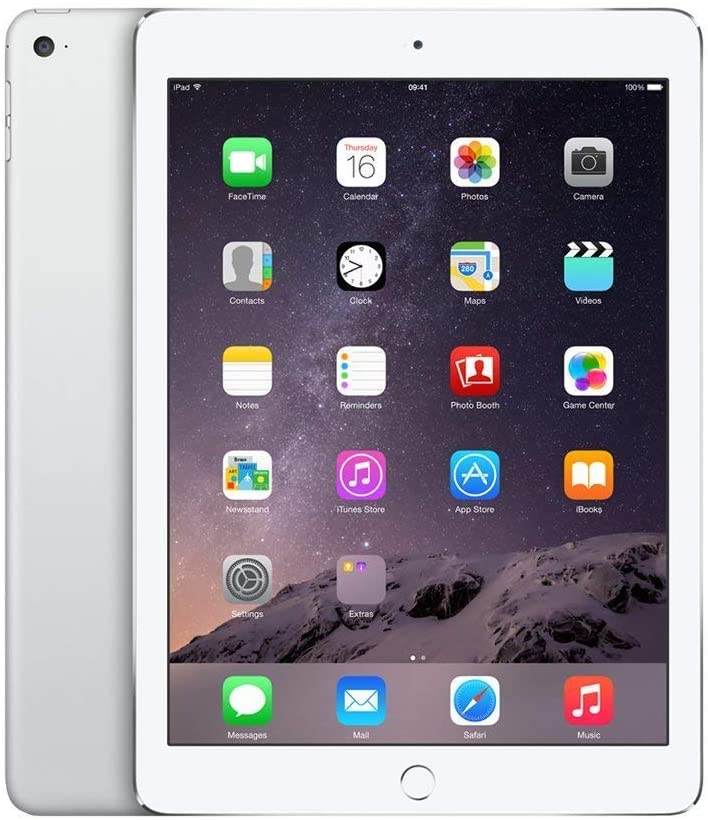 Apple Refurbished Apple iPad Air 2 A1567 (WiFi + Cellular Unlocked) 64GB Silver (Refurbished Grade B)