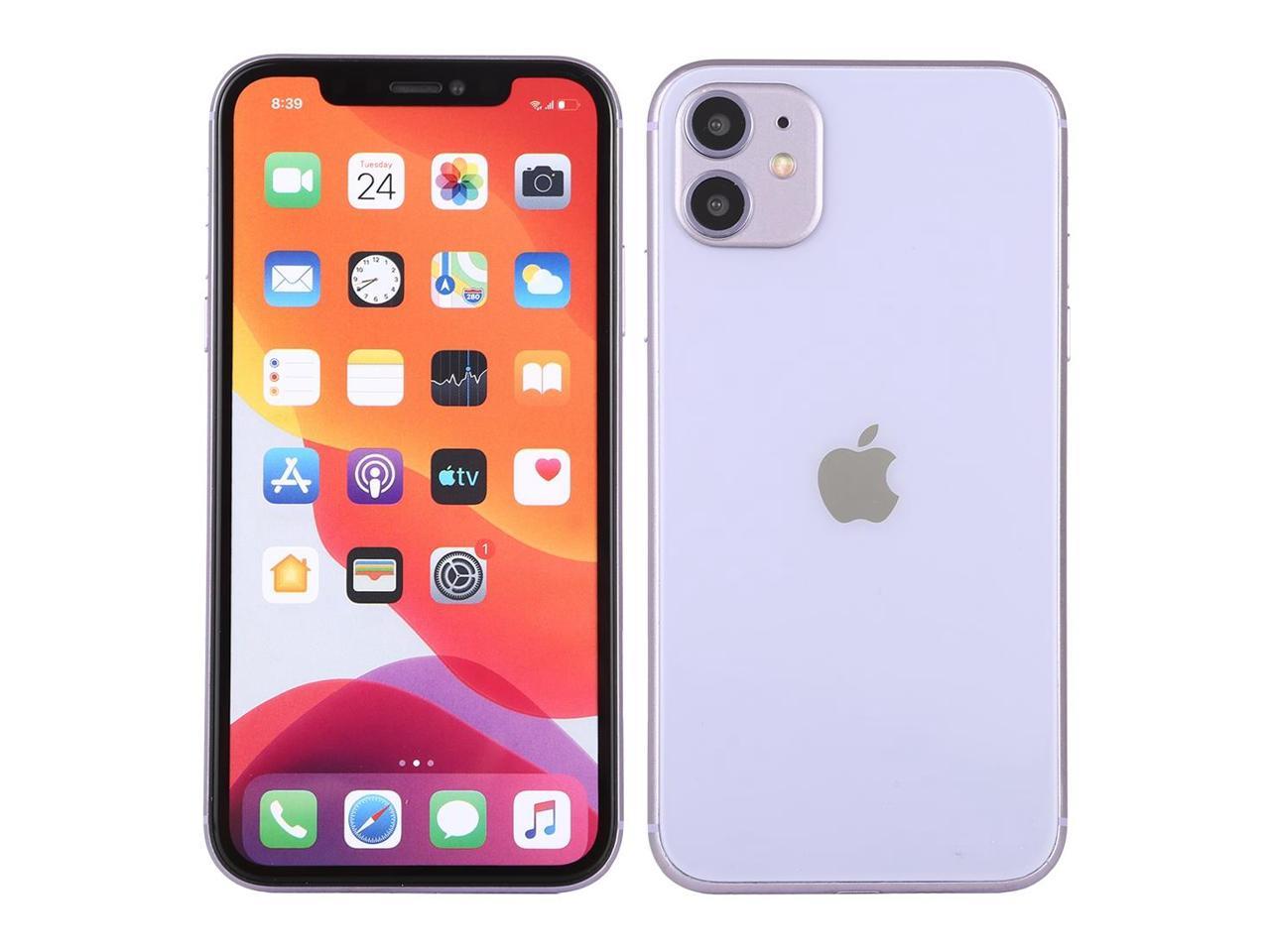 Apple Refurbished Apple iPhone 11 A2111 (Fully Unlocked) 64GB Purple (Refurbished Grade B)