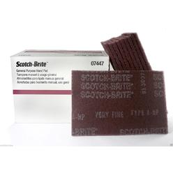 Scotch Brite 7445 6x9 White 3m Scotch Brite Hand Pads