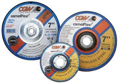 CGW 35622 4-1/2" Type 27 Depressed Center Wheel Aluminum Oxide 24 Grit
