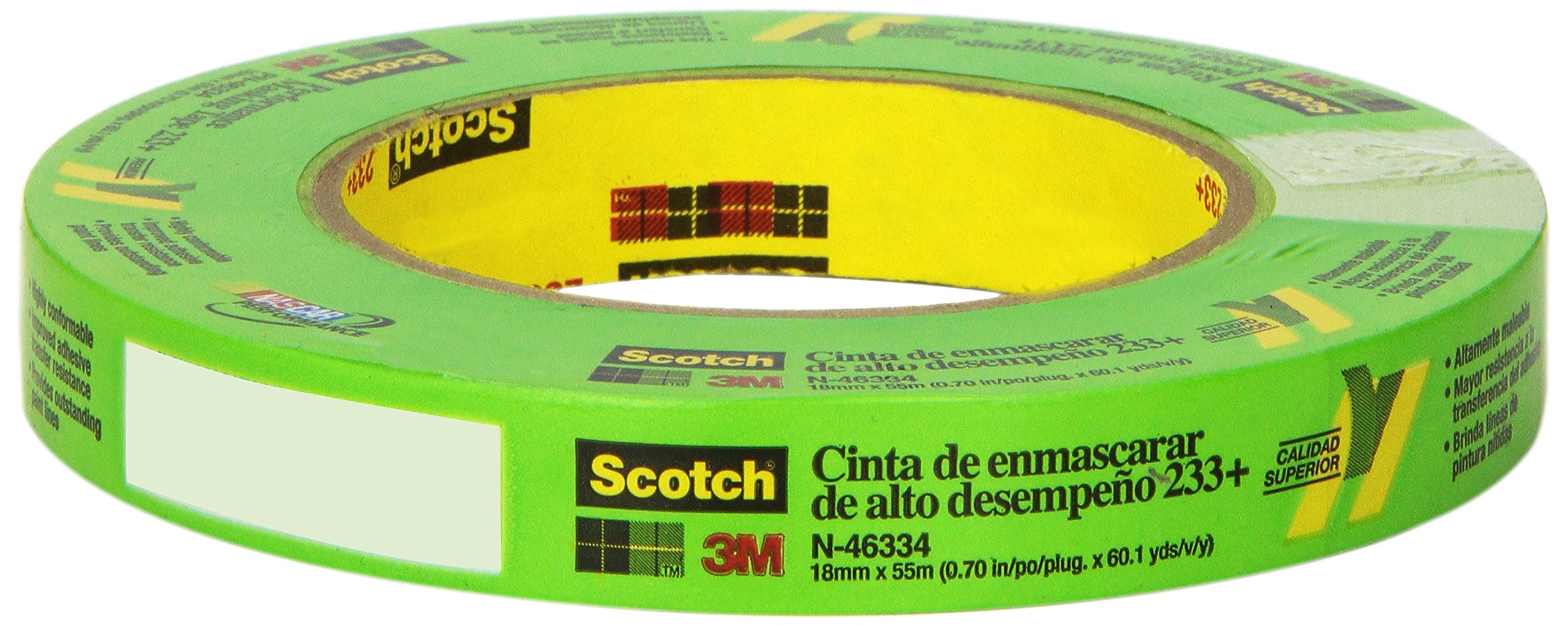 3M Performance Masking Tape 18mm X 555M