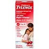 Children's Tylenol Childrens TYLENOL Pain plus Fever Medicine Dye Free Cherry 4.0oz