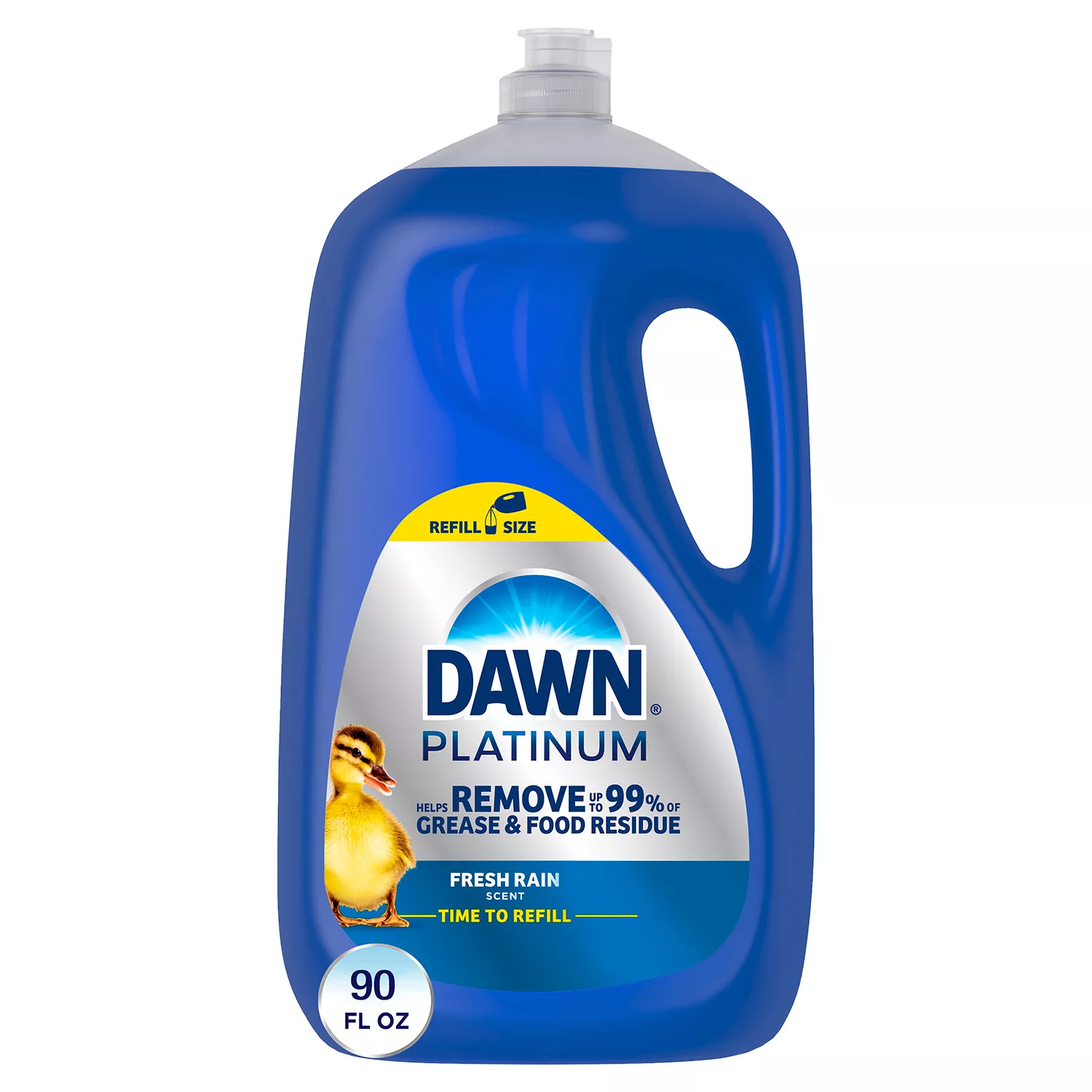 Dawn Platinum Dishwashing Liquid Dish Soap Refreshing Rain 90oz