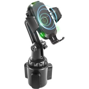 TOPGO Cup Holder Phone Mount Wireless Charger,Universal ...