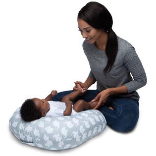 Baby sleeping in boppy pillow at night Clearance