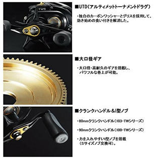 Daiwa Reel Tattoo 100hl Tw New Daiwa Reel Tattoo 100hl Tw New