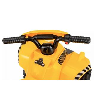 Kidtrax Kid Trax Cat 6v Quad Ride On Yellow New Free New In Open Box