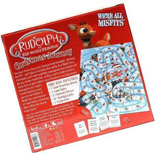 Aquarius Rudolph The Red Nosed Reindeer Christmas Journey Board Game