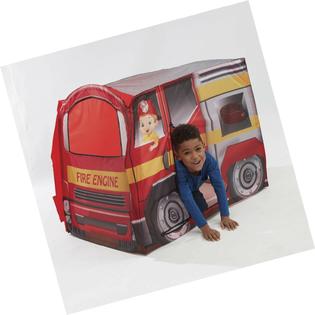 Playhut Fire Engine Ez Vehicle Pop Up Play Tent Easy Pop Up And
