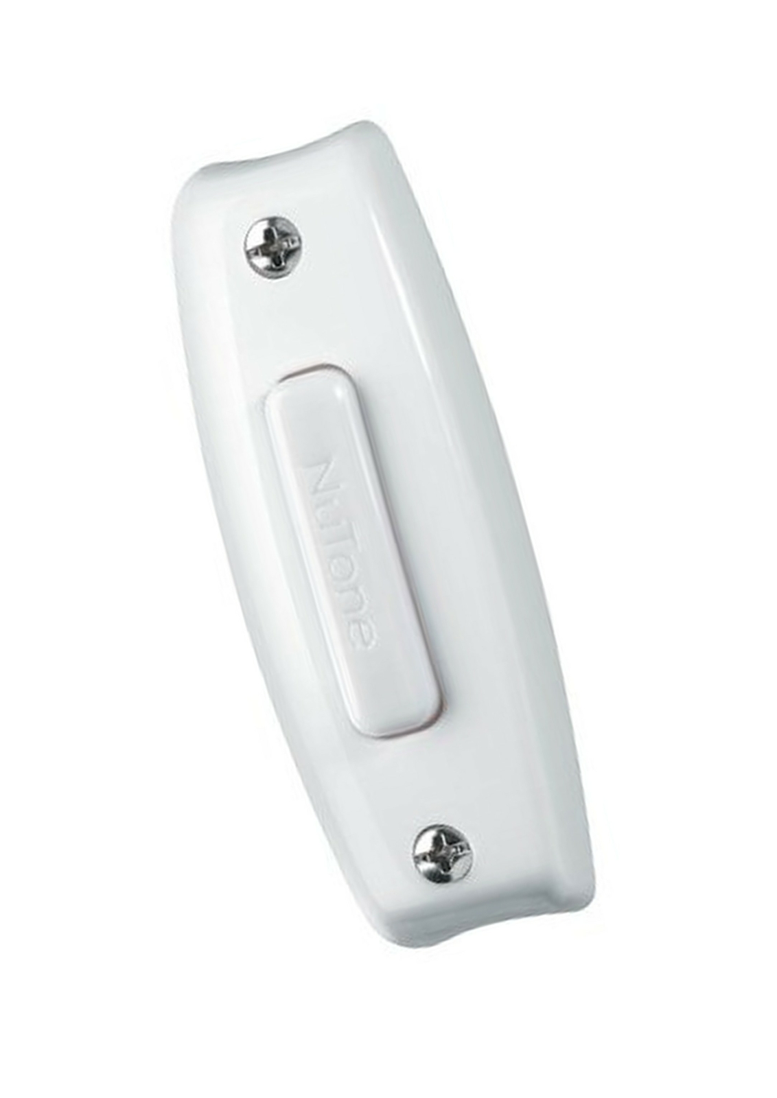 Broan Nutone Pb7lwh Wired One Lighted Door Chime Push Button White