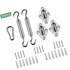 Sun Sail Shade Canopy Installation Pole Pipe Kit