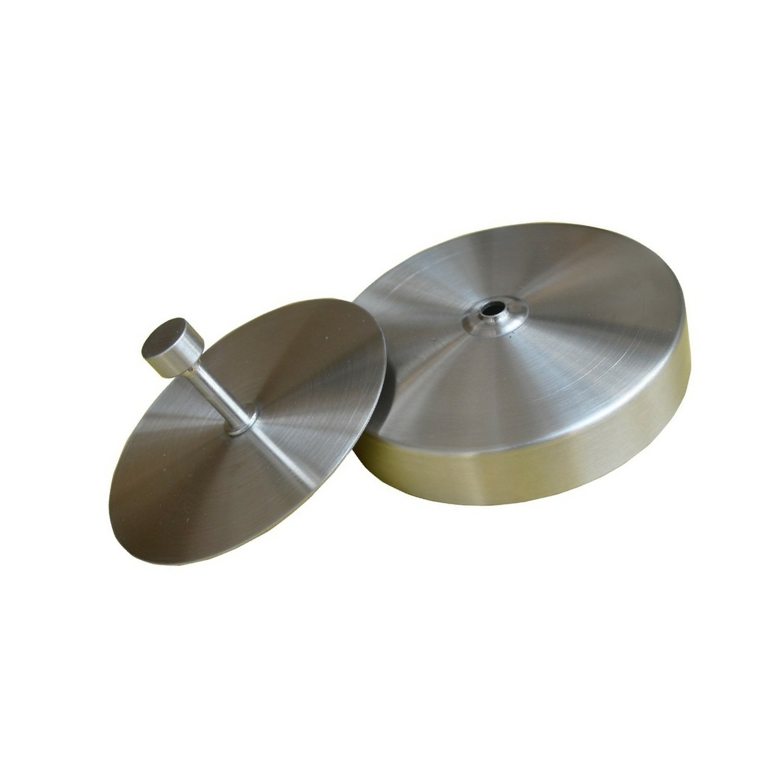 Non-stick single hamburger press