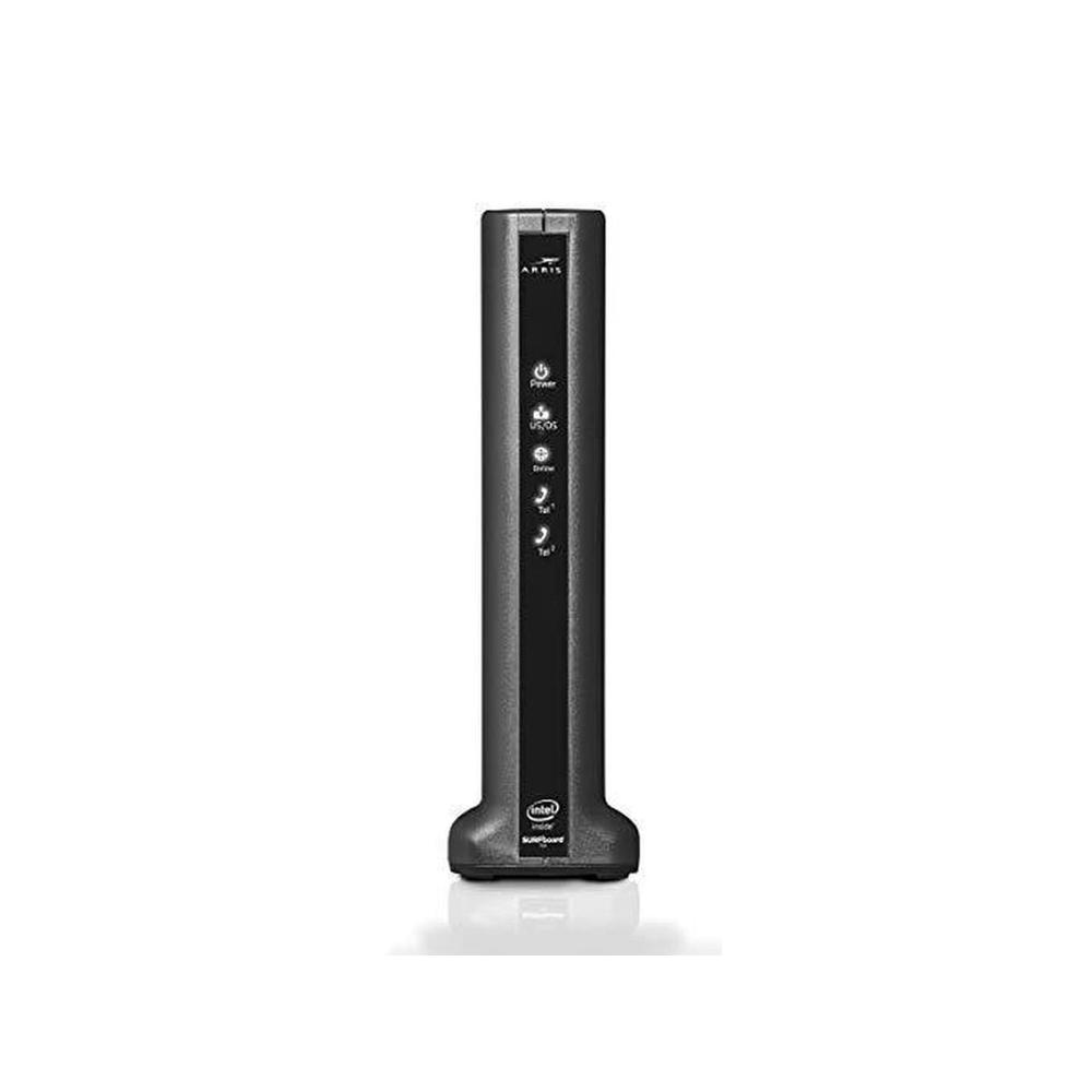 Arrs ARRIS Surfboard T25 DOCSIS 3.1 Gigabit Cable Modem, Certified for Xfinity Internet & Voice (Black)