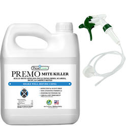 Premo Guard LLC Mite Killer Spray 128 oz - All Natural Non Toxic - Premo Guard