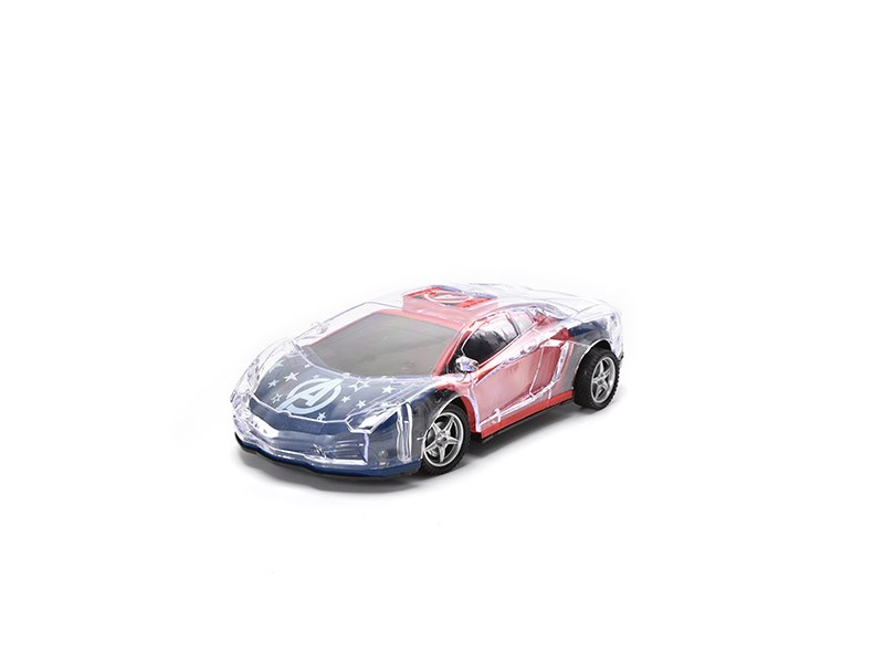 Wonderplay Little Kids Fun Lights Up Race Car With Remote Control 4 Ch R C Car With Light 27mhz