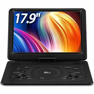 Dr Q Dr J 17 9 Region Free Portable Dvd Player With 6 Hours Rechargeable Battery L