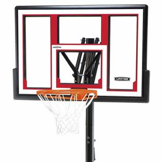 Lifetime Basketball Hoop Adjustable Portable Shatter Proof Rubber