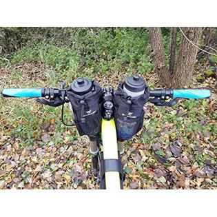 Moosetreks Bike Handlebar Stem Bag Food Snack Storage Water Bottle Holder