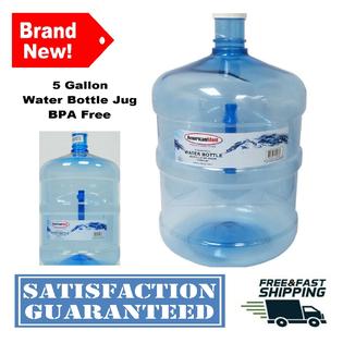 American Maid P00960 5 Gal Water Bottle Jug Replacement Filter Reusable Clear Container Bpa Free Big