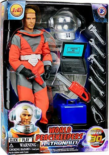Click N Play 12 Astronaut Action Figure Space Exploration Playset Click N Play 12 Astronaut Action Figure Space Exploration Playset