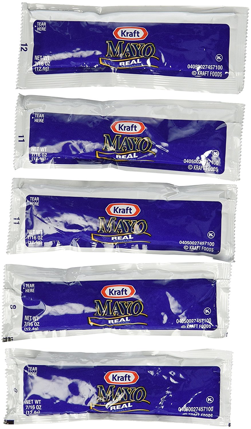 Kraft Real Mayo 0.44 Ounce pouch - 200ct