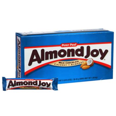 Almond Joy Peter Paul Almond Joy - 36 Bars