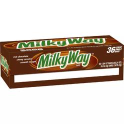 Milky Way Caramel Chocolate Full Size Candy Bars, 1.84 Ounce (36 Count)