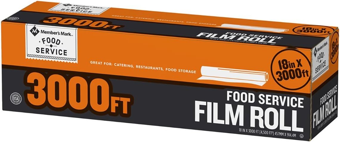 Member's Mark Foodservice Film - 18" x 3,000'