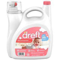 Dreft HEC Ultra Concentrated Liquid Laundry Detergent, 170 Ounce