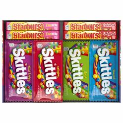 Mars Starburst and Skittles Chewy Candy Variety Box, 30 Count (62.79 Ounce)