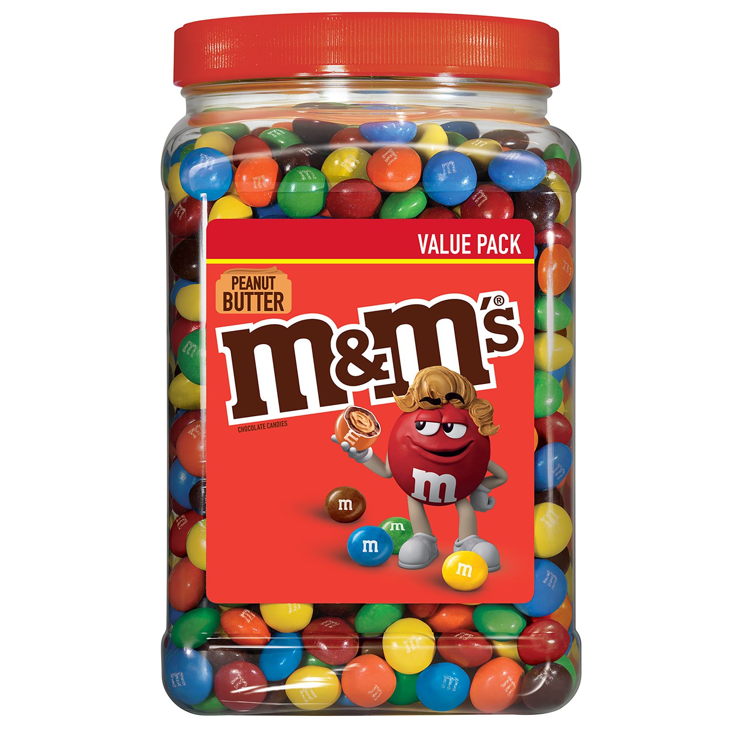 M&M'S Peanut Butter Chocolate Candy (55 Ounce)