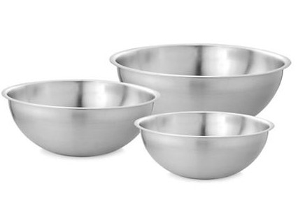 Member's Mark Stainless Steel Mixing Bowl Set (3 Piece)