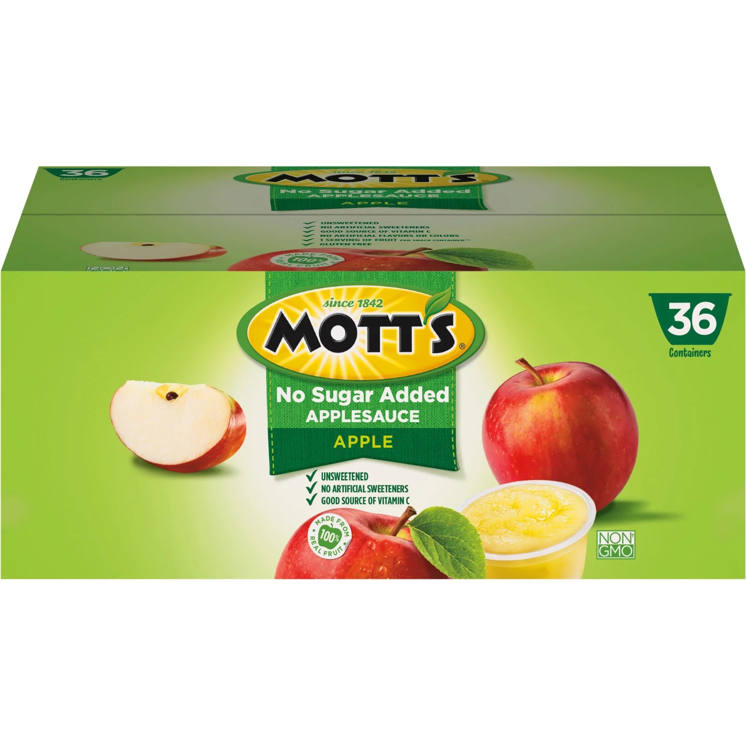 Mott's Natural Applesauce (3.9 Ounce ea., 36 Count)
