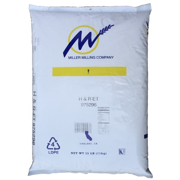 Miller Milling Company H&R All Purpose Flour, 25 Pounds