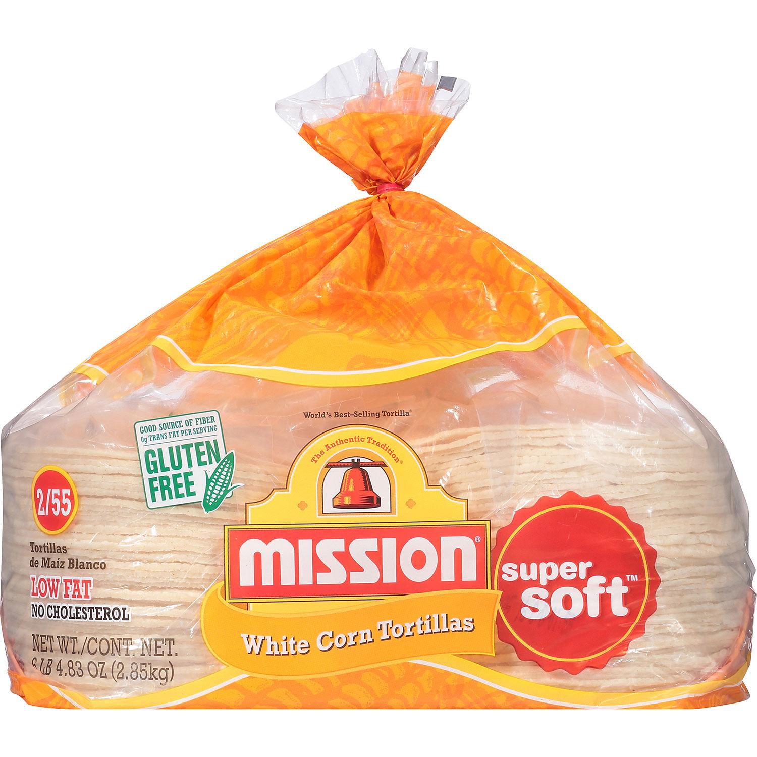Mission 6" White Corn Tortillas, 100.53 Ounce (110 Count)