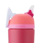 980415213 Owala Kids Flip Stainless Steel Water Bottle, 14 Ounce (2 Pack) -  Pink/Yellow