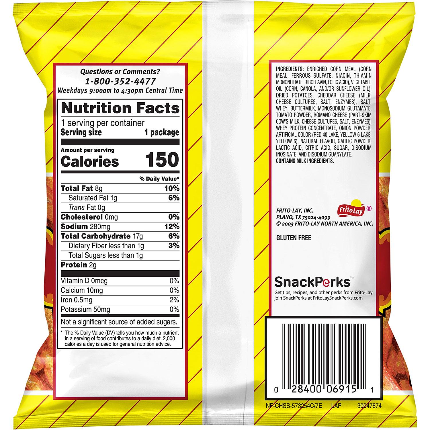 Chester's Chesters Hot Fries - 1 Ounce - 50 Count