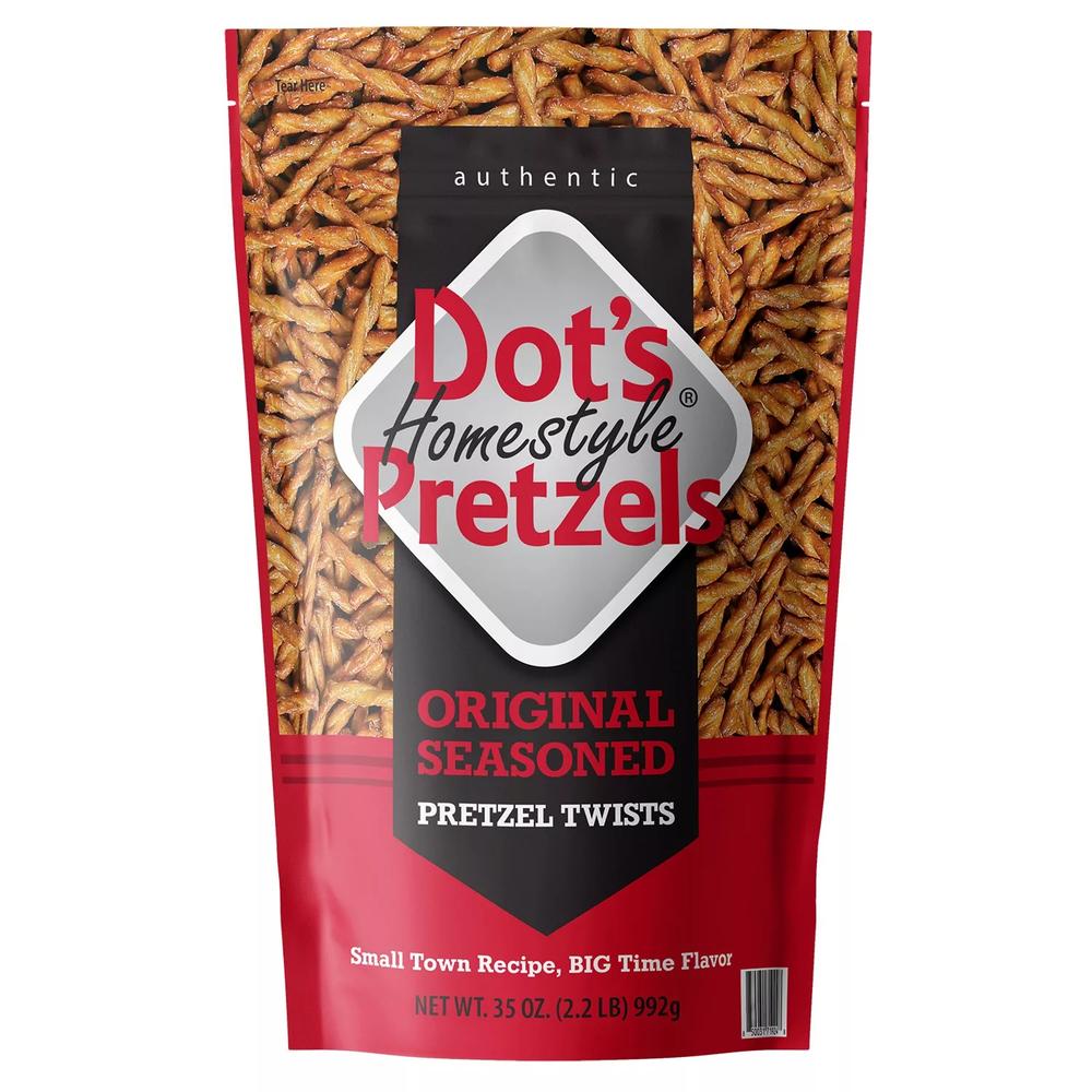 Dot's Homestyle Pretzels Original Seasoned (35 Ounce)