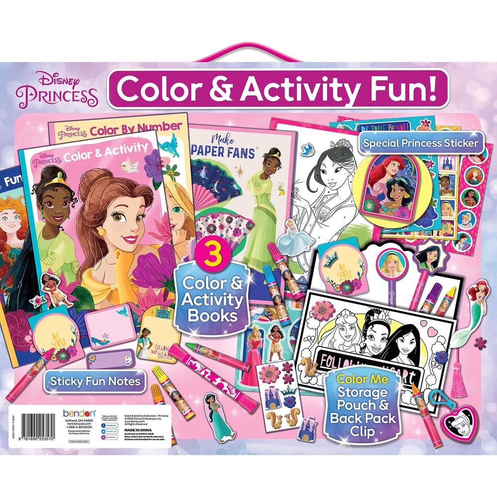Disney Princess Color & Activity Set